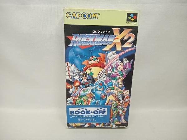 【動作確認済】説明書なし ロックマンX2 スーパーファミコンソフト
