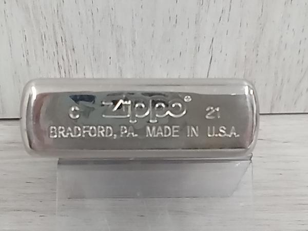 ZIPPO 赤チェック柄 両面チェック柄 2021年製_画像4