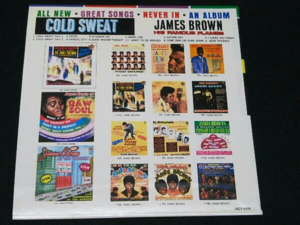 [CD]ジェームス・ブラウン コールド・スウェット(紙ジャケット仕様) JAMES BROWN COLD SWEAT_画像2