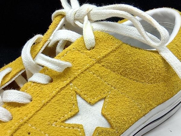 CONVERSE コンバース One Star OX Yellow Suede ワンスターイエロースウェード 161241C スニーカー イエロー 28cm 店舗受取可_画像8