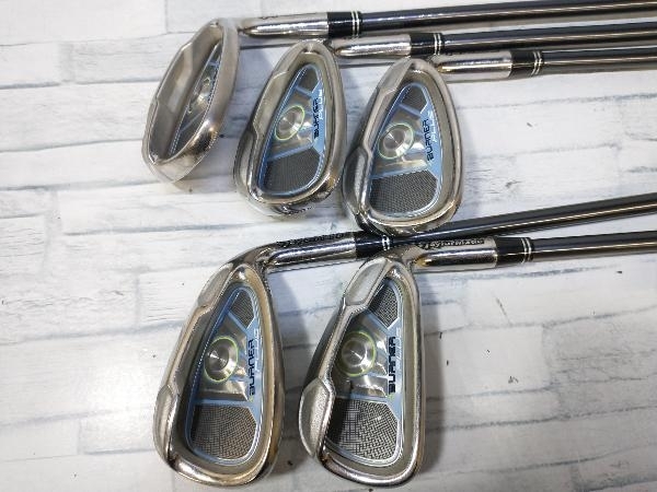 TaylorMade テーラーメイド BURNER PLUS RE AX SUPERFAST FLEX-L #7.8.9.P.S 5本 アイアンセット_画像1