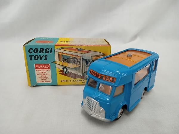 ジャンク 現状品 CORGITOYS コーギートイズ SMITH'S-KARRIER MOBILE CANTEEN 471_画像1