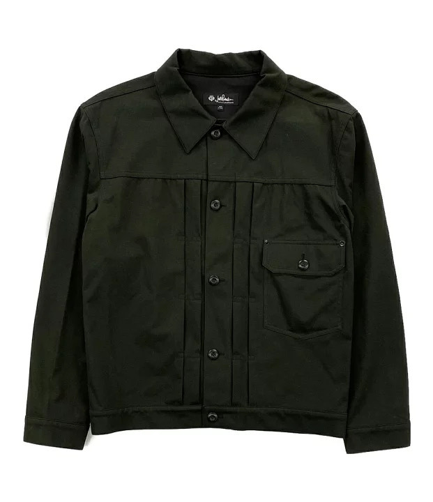 22SS LOROPIANA HIROSHI FUJIWARA TRUCKER JACKET ロロピアーナ フジワラヒロシ トラッカージャケット ブラック サイズS