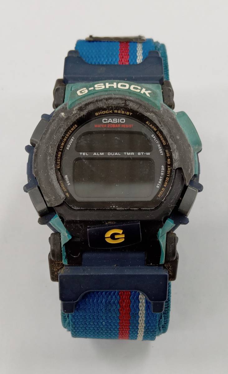 ジャンク 動作未確認CASIO カシオ G-SHOCK ジーショック DW-003 クォーツ 腕時計 ケース割れ キズ 汚れ_画像1