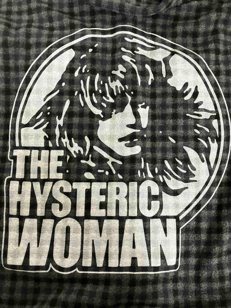 HYSTERIC GLAMOUR Hysteric Glamour THE HYSTERIC WOMAN work shirt long sleeve shirt black group black size M 02233CH01