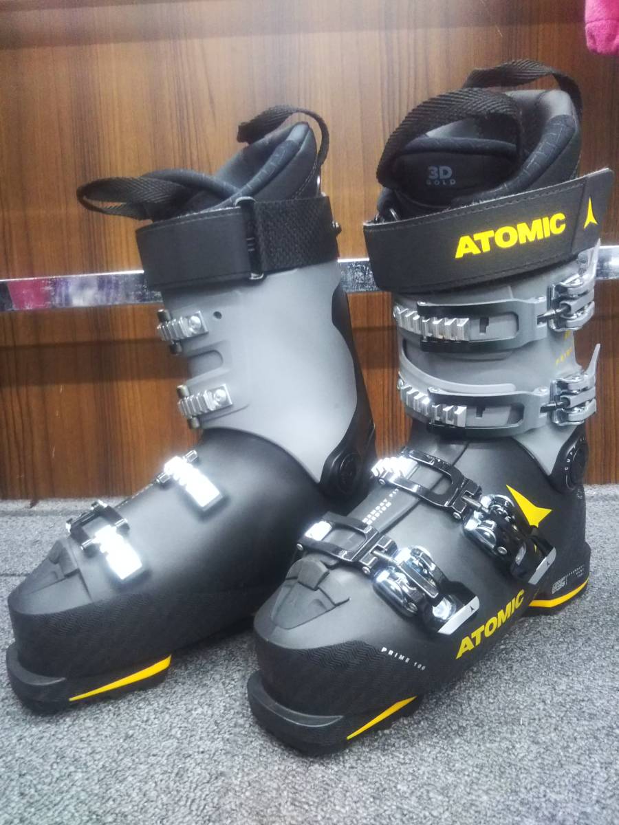 お歳暮 人気 オシャレ HAWX ATOMIC PRIME(アトミック) フレックス100 スキーブーツ 25.5cm 22-23 25.5cm