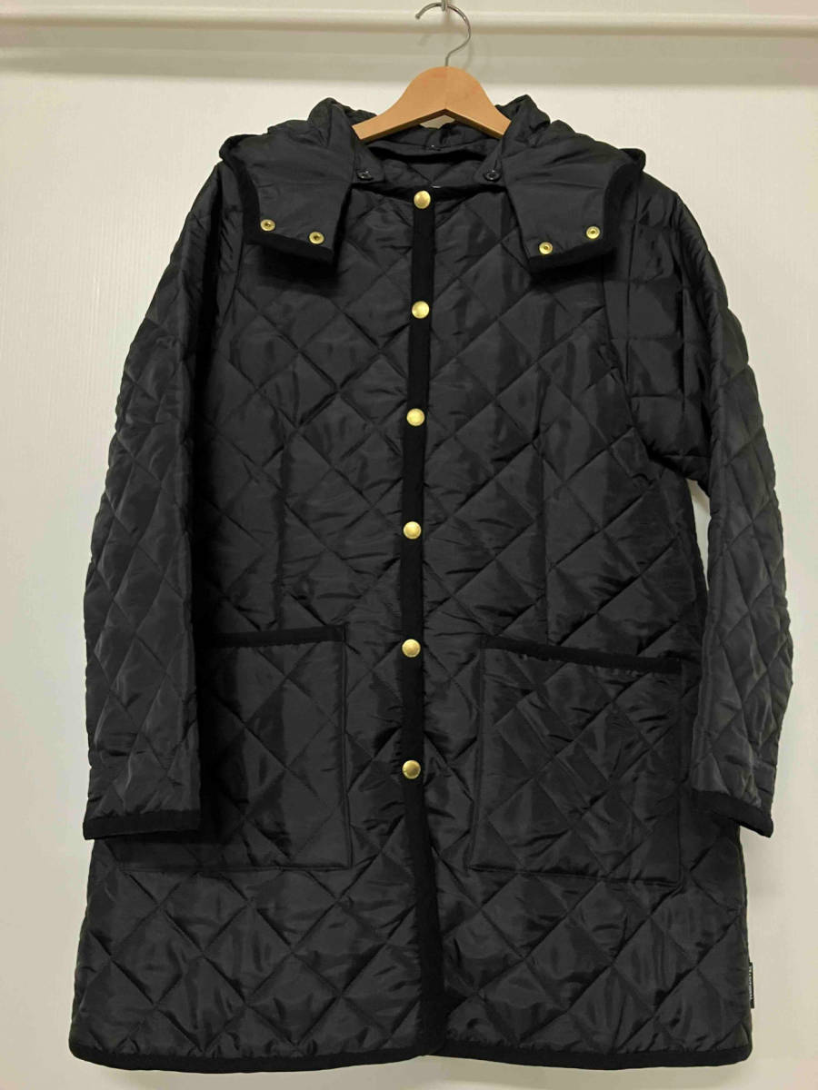 TRADITONAL WEATHERWEAR キルティングコート ARKLEY HOOD サイズ36 ブラック レディース冬物