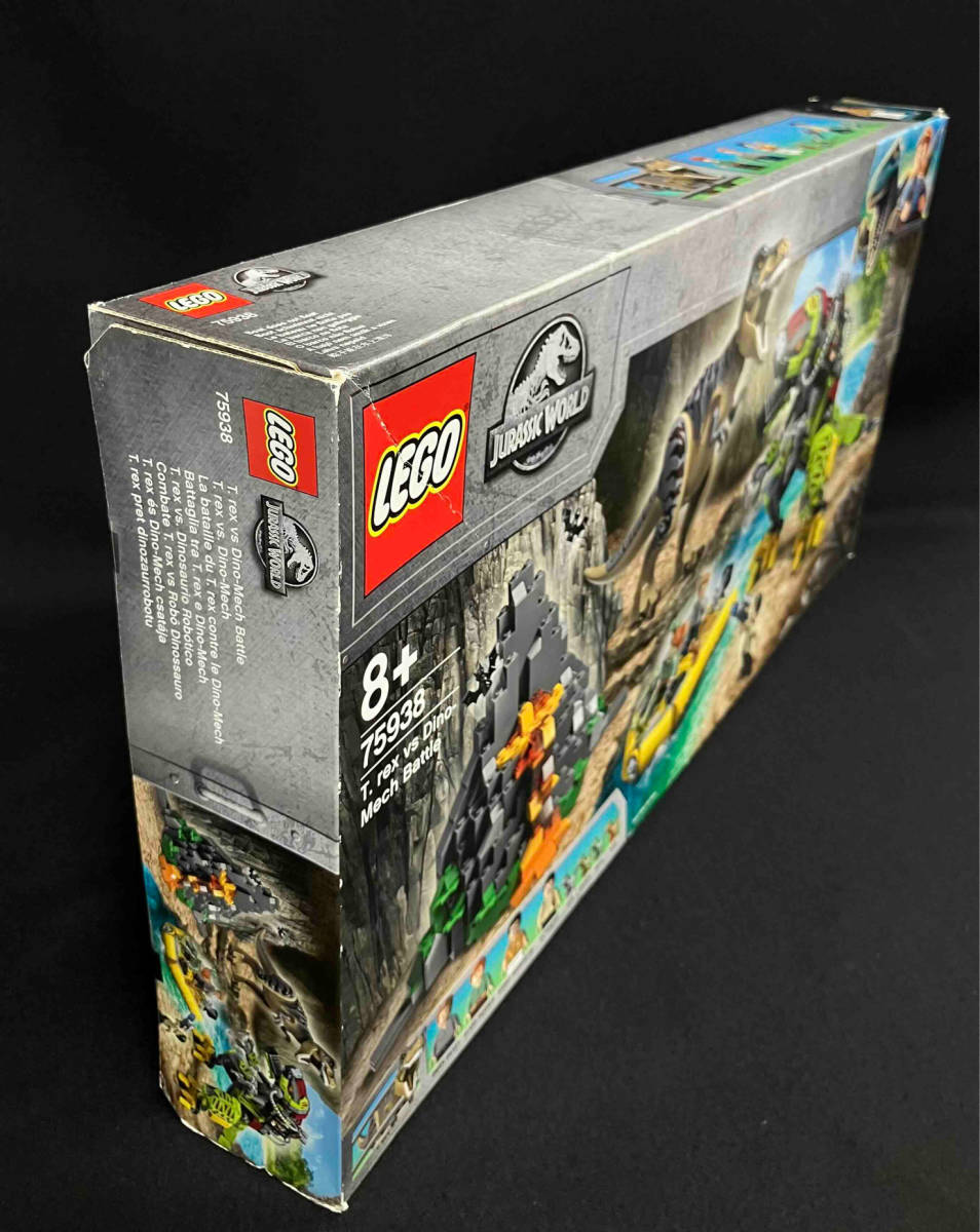 ジャンク [現状品] LEGO JURASSIC WORLD T.rex vs Dino-Mech Battle レゴ ジュラシックワールド ティレックス ディノ バトル 75938_画像2