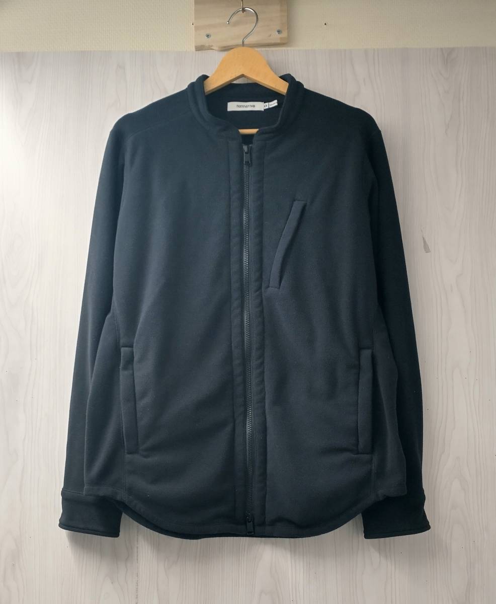 nonnative Nonnative NN-SJ4006 fleece jacket size 0 black 