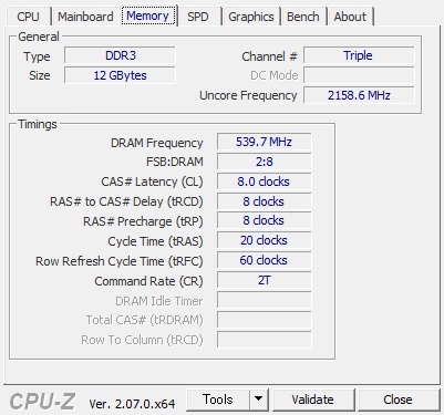 GIGABYTE X58-UD5 i7-930 CORSAIR 2G×6枚　中古動作品_画像9