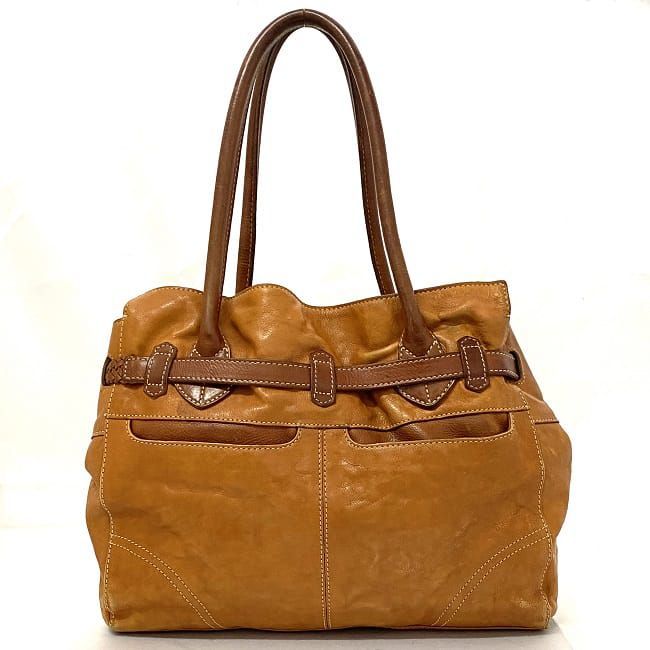 ...  сумка для покупок  ... коричневый   натуральная кожа   большое содержимое    кожа   подержанный товар  genten ... ... ...  кожа 