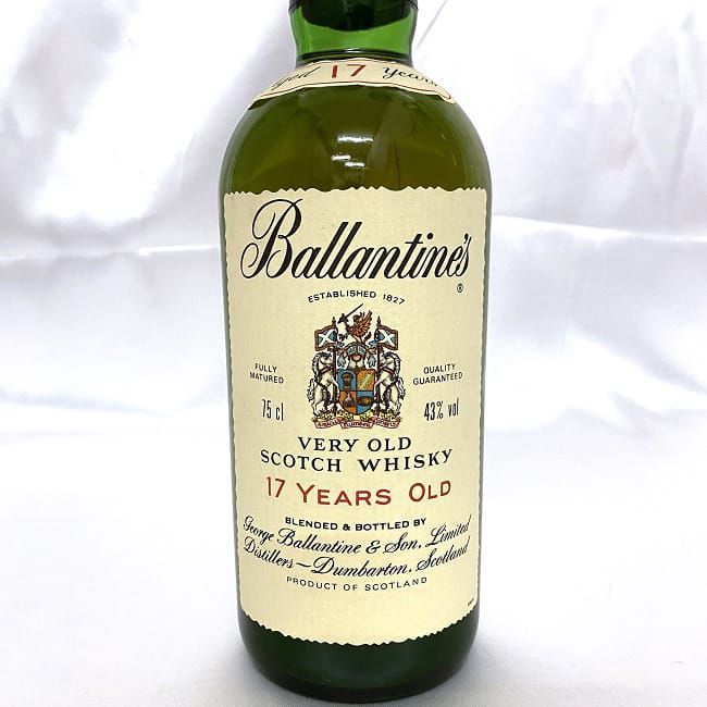 バランタイン 17年 ベリーオールド ウイスキー 未開封 未開栓 内容量 750ml アルコール度数 43％ 酒 洋酒_画像3