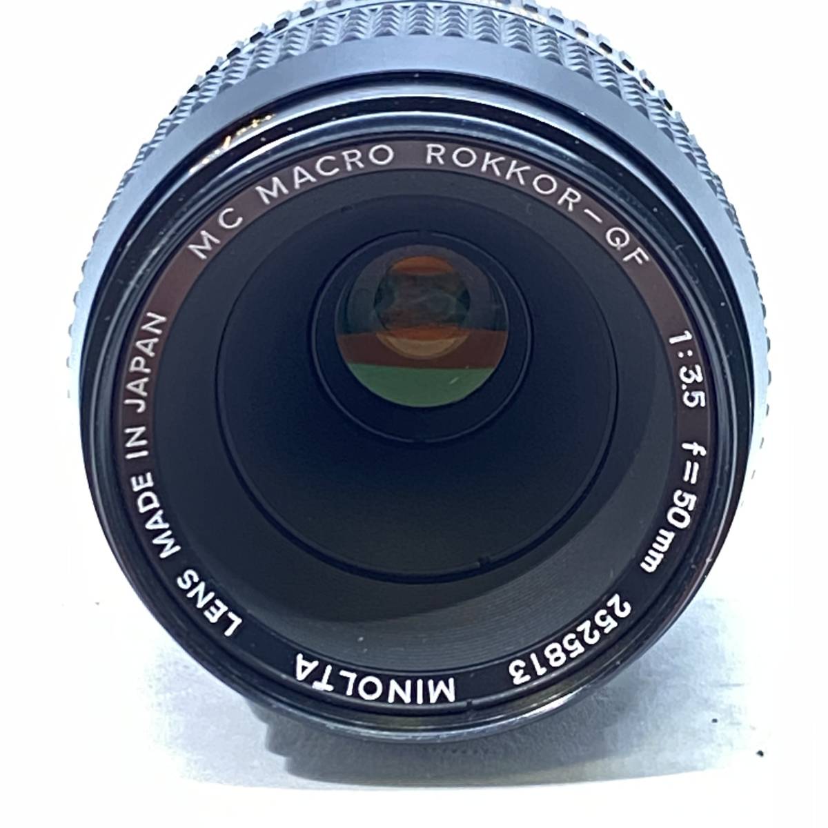 【動作確認済！】MINOLTA ミノルタ MC MACRO ROKKOR-QF 1:3.5 f=50mm / 1:2.8 f=28mm【2347216-1/172/rgmry】_画像3