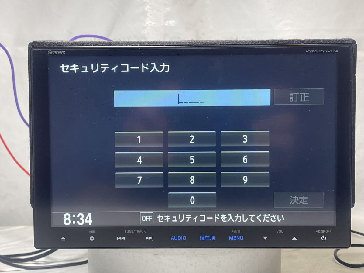VXM-155VFNi ホンダ ギャザ カーナビ Gathers (security lock)_画像2