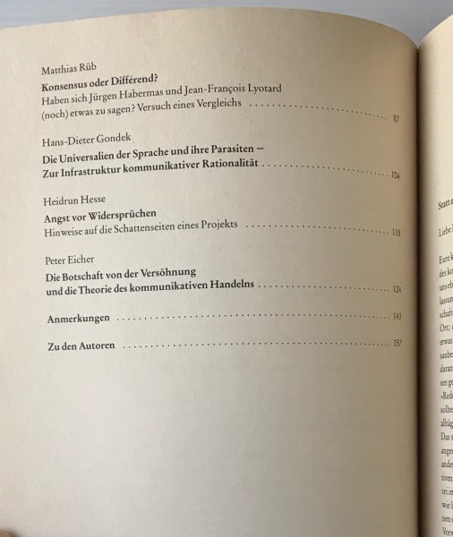 Parabel - Vernunft der Moderne ? Zu Habermas Theorie des kommunikativen Handelns Danielzyk, Rainer / Volz, Fritz Rdiger (Hg.)_画像4