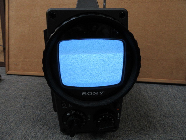 【昭和レトロ】SONY TV-501 Mr.nello トランジスタテレビ ソニーミスターネロ 白黒 テレビ ブラウン管_画像2