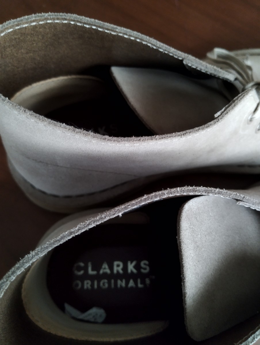 新品同様 Clarks クラークス デザートブーツ  ベージュ   サイズGB6.5 25Cmの画像5