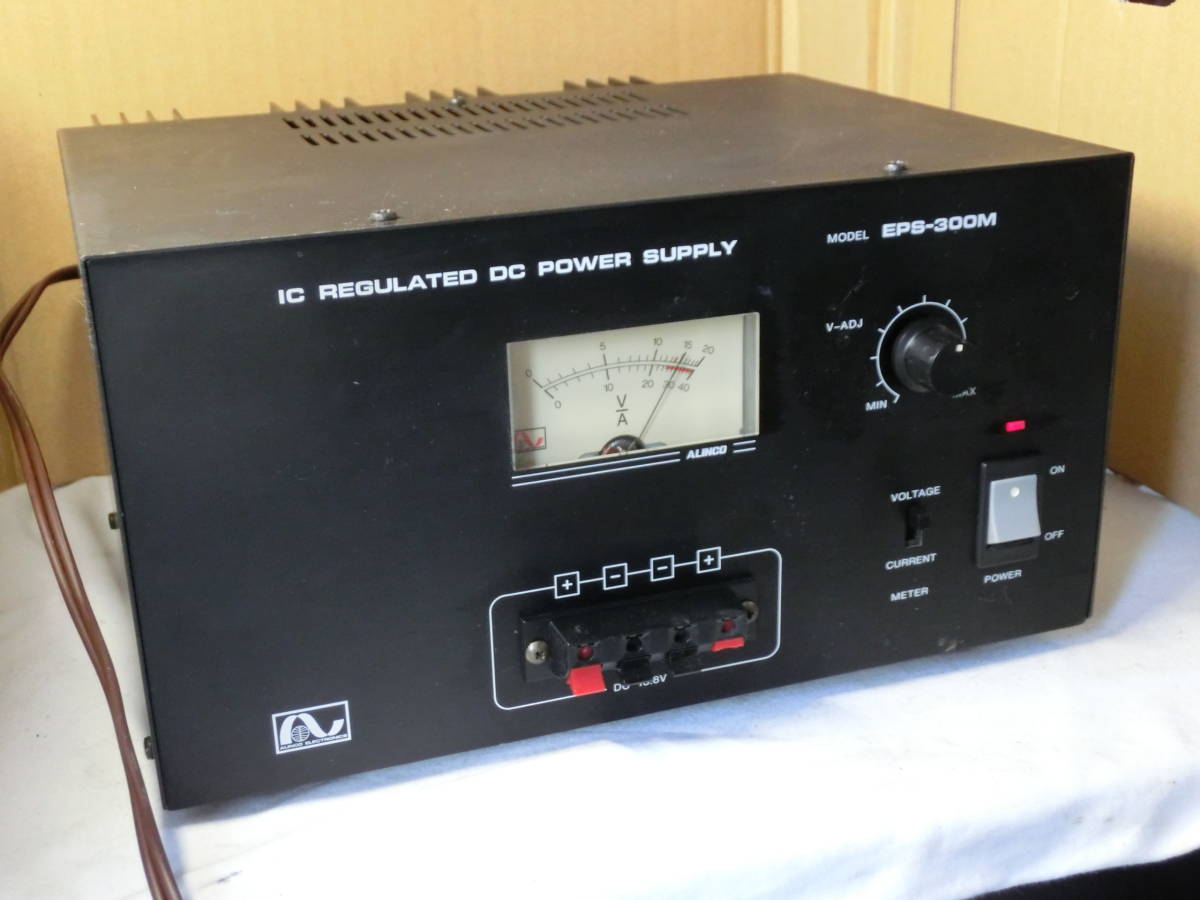 ALINCO　アルインコ　EPS-300M　DC安全化電源　DC POWER SUPPLY_画像3