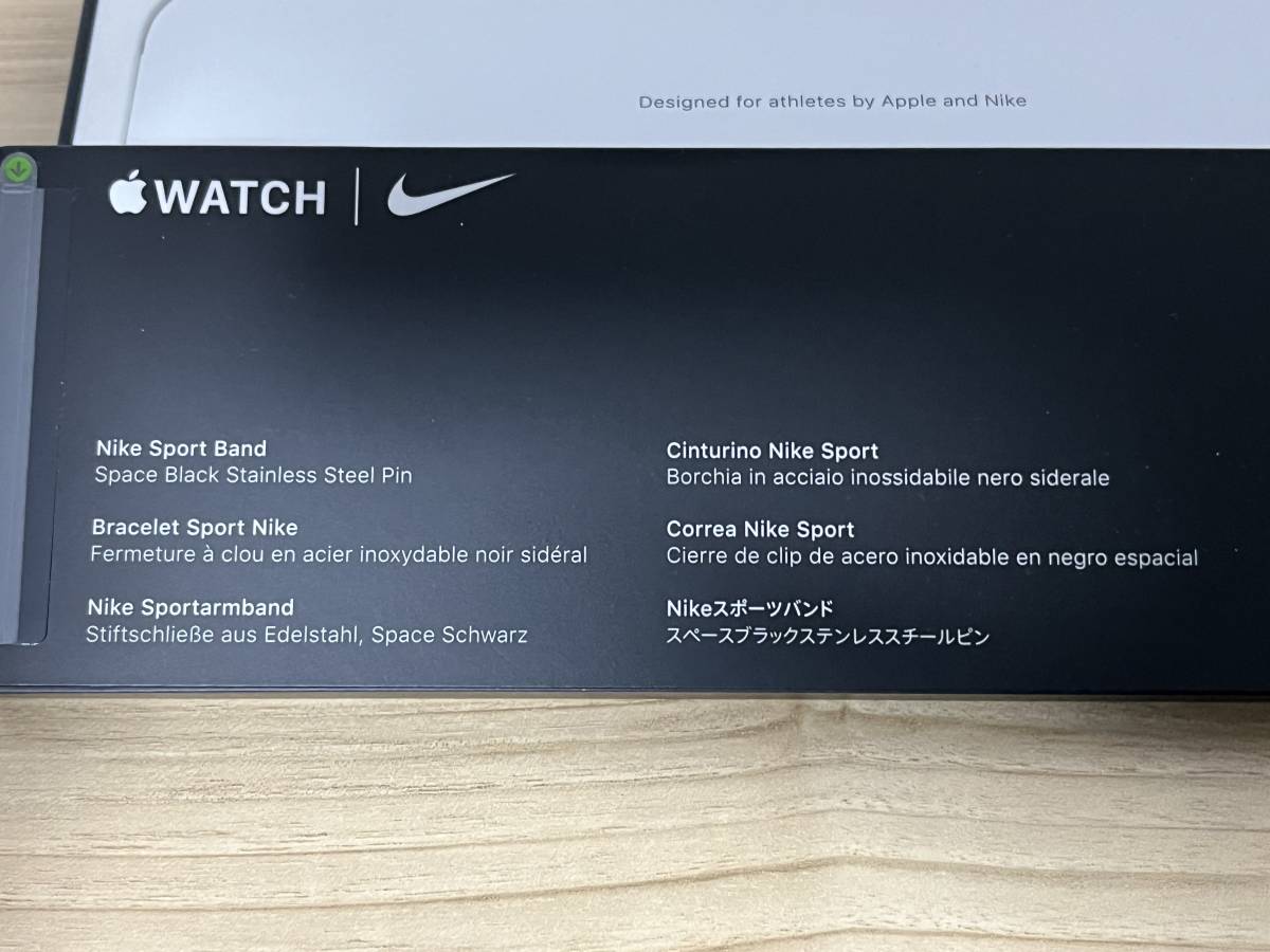 8500円 Apple Watch Nike Series 6(GPSモデル)/ブラックNike 8500円 Apple Watch Nike Series 6(GPSモデル)/ブラックNike