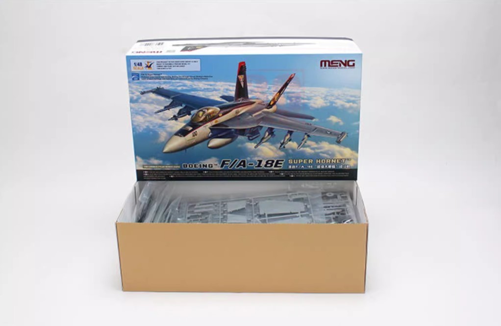 1/48 アメリカ F/A-18E プラモデル スーパーホーネット プラモデル 未組立品_画像1