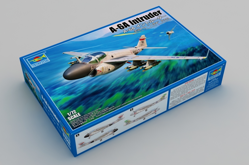 1/72 アメリカ A-6A イントルーダー プラモデル 未組立品