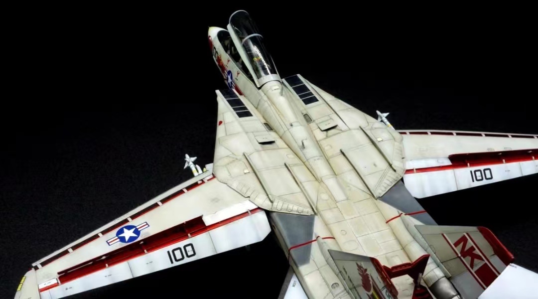  1/72 アメリカ空軍 F-14A VF-1 組立塗装済完成品_画像4