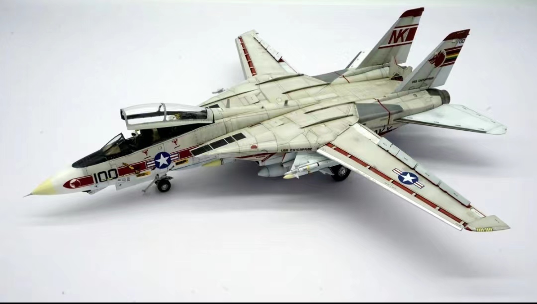  1/72 アメリカ空軍 F-14A VF-1 組立塗装済完成品_画像8