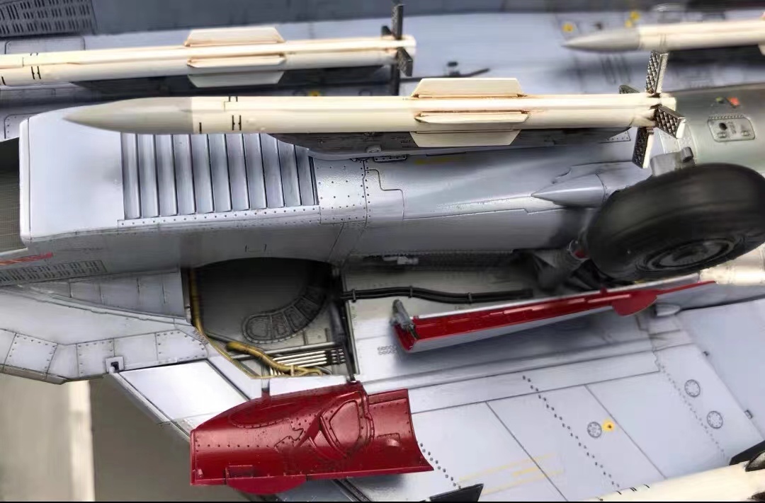 1/48 ロシア空軍 Su-35 組立塗装済完成品_画像6