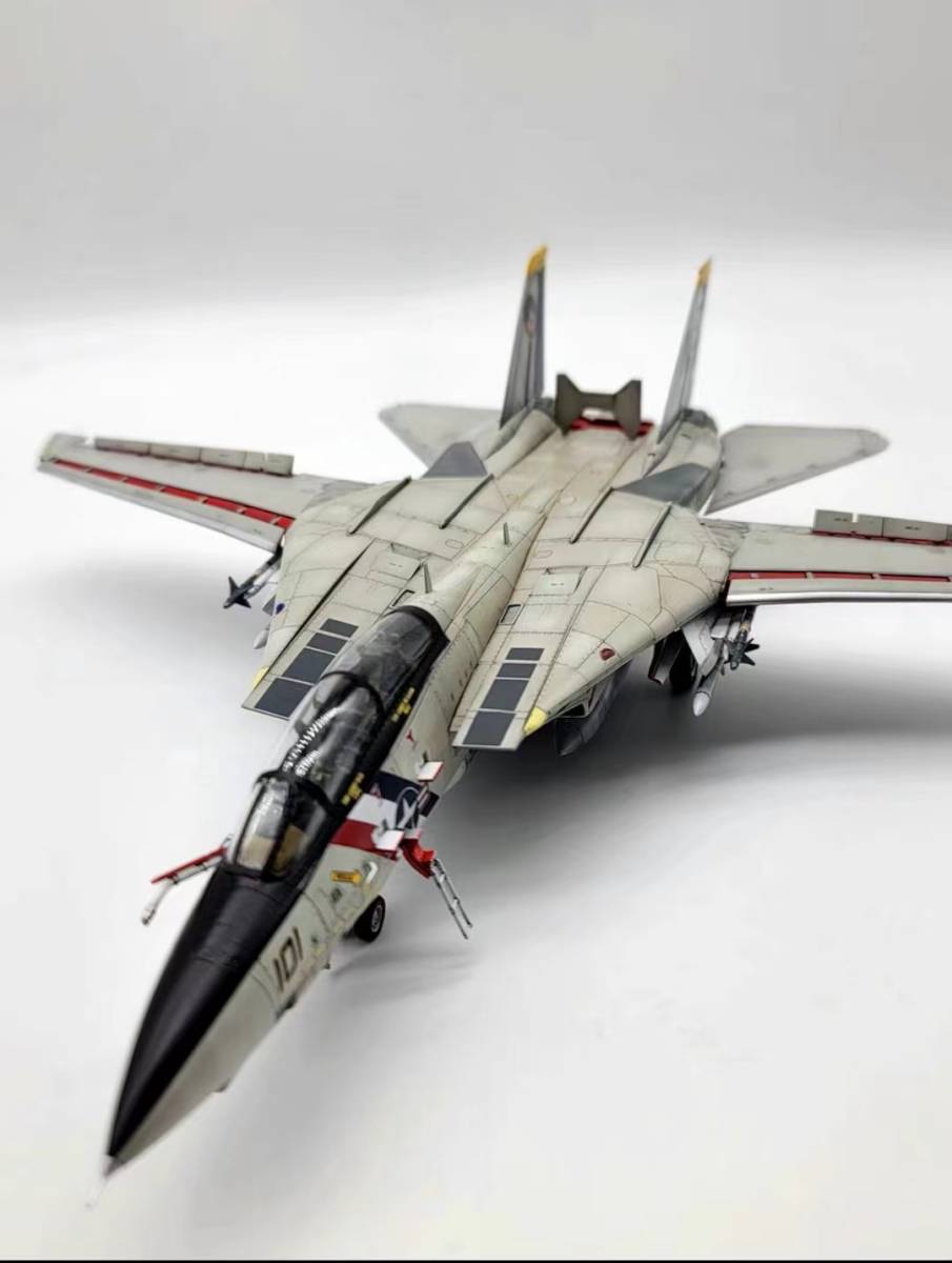 1/72 America Air Force F-14D Tomcat construction painted final product 