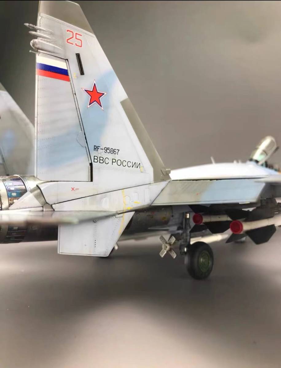 1/48 ロシア空軍 Su-35 組立塗装済完成品_画像2