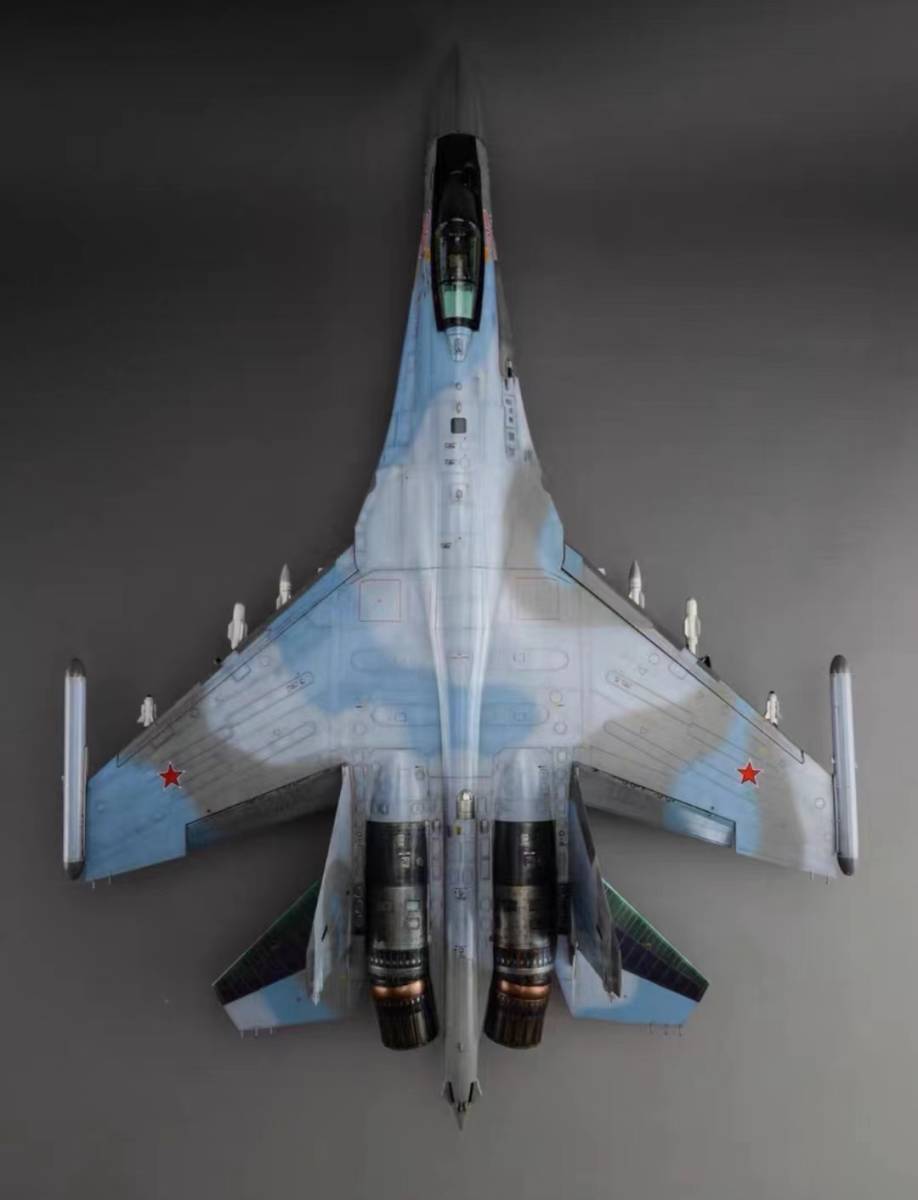 1/48 Россия ВВС Su-35 сборка покрашен конечный продукт 