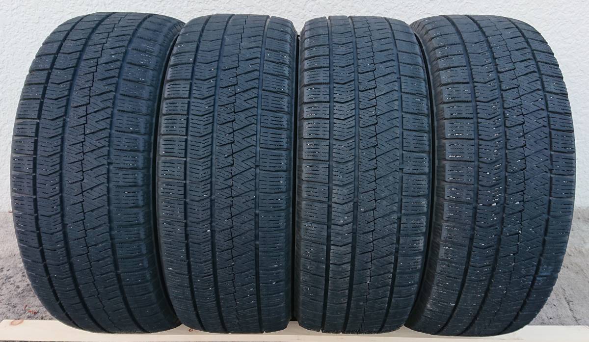 ブリヂストン ブリザック VRX2 215/50R17 2020年47週製造 ５部山 アルミホイール17インチ付き PCD114 ４本セット _画像2