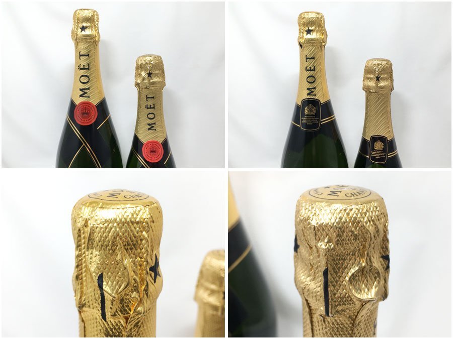 2本セット！Moet&Chandon モエ・エ・シャンドン ブリュット インペリアル 750ml 375ml 12% BRUT Imperial 未開封_画像6