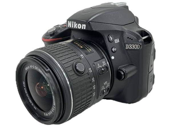 Nikon D3300 カメラ ボディ AF-S DX NIKKOR 18-55mm 1.3-5.6 G VR II レンズ キット ニコン ジャンク W8398308_画像1