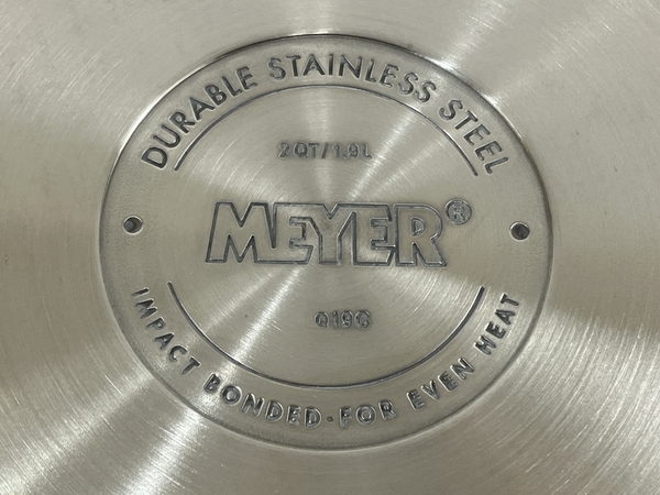 MEYER マイヤー SC28-4S 4ピースセット 18cm 鍋 調理器具 ガス IH対応 中古 美品 N8383642_画像7