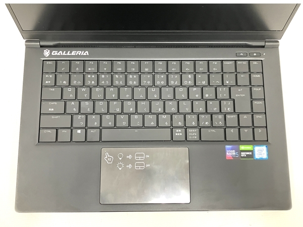 GALLERIA GCR1660TGF-QC-B 15.6インチ ノートPC Core i7-9750H 2.60GHz 16GB SSD 512GB OS無 ジャンク M8376416_画像4