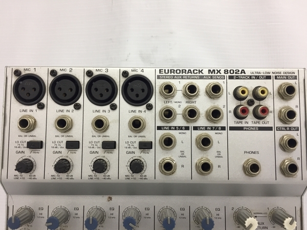 BEHRINGER EURORACK MX802A アナログ ミキサー 音響 機材 ベリンガー ジャンク G8378658_画像2