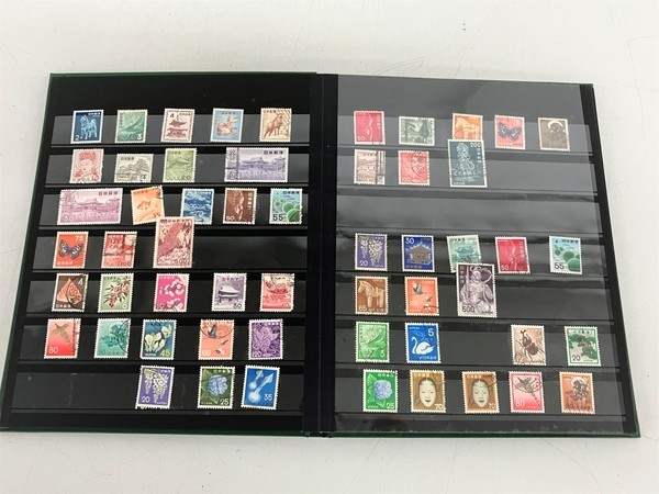 日本切手 記念切手 国内 レトロ 多数 おまとめ アルバム 切手 コレクション 趣味 ジャンク K8422117_画像1