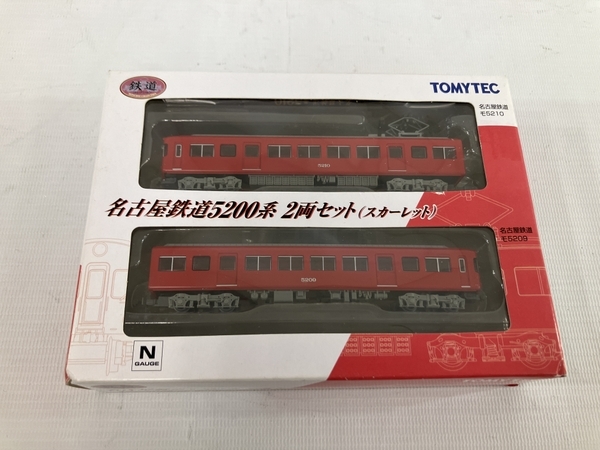 鉄道コレクション 名鉄 5200系 2両セット スカーレット Nゲージ 鉄道模型 中古 N8405550_画像2