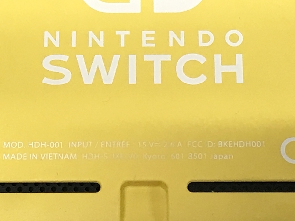 Nintendo 任天堂 Switch Lite HDH-001 スイッチ ライト 家庭用 携帯 ゲーム機 保護ガラス 付き 中古 F8418613_画像8