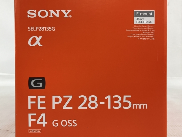 SONY SELP28135G FE PZ 28-135mm F4 G OSS デジタル一眼カメラ 標準ズームレンズ ソニー 未使用 N8416826_画像7