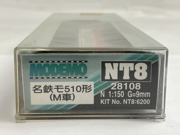 MODEMO NT8 名鉄 モ510形 丸窓 1両 M車 路面電車 Nゲージ 鉄道模型 中古 N8405578_画像10