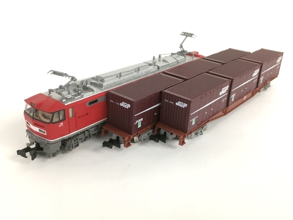 TOMIX 92417 JR EF510形コンテナ列車セット 鉄道模型 N ジャンク Y8433118_画像1