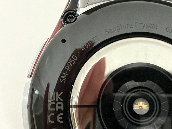 SAMSUNG Galaxy Watch6 Classic SM-R950 スマートウォッチ シルバー 中古 美品 T8397484_画像8