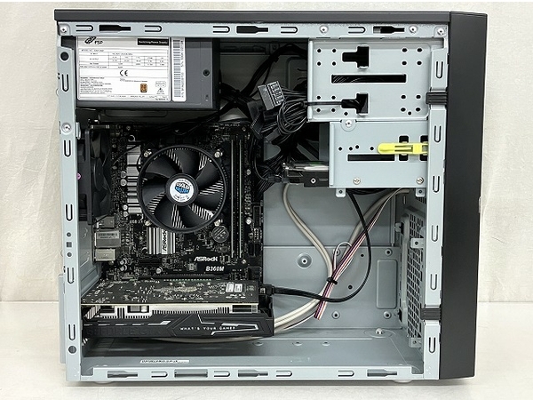 MouseComputer LUV MACHINES LM-iG700 デスクトップ PC i7 9700 3GHz 16GB HDD 2TB SSD 256GB GTX 1650 Win 11 Home 中古 良好 T8314676_画像6