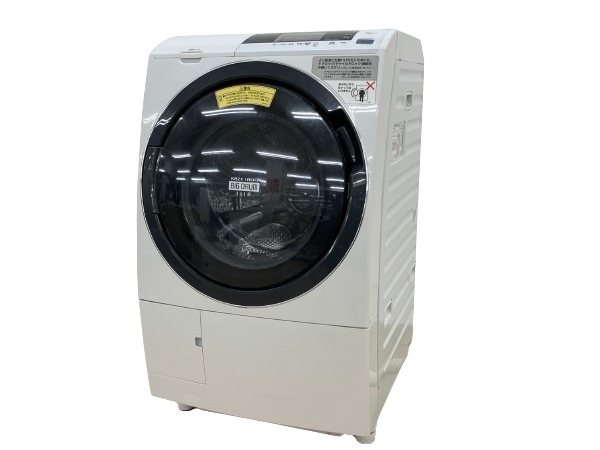 日立 HITACHI BD-S3800L ヒートリサイクル 風アイロン ビッグドラム 洗濯乾燥機 洗濯機 2015年製 家電 中古 楽B8416596_画像1