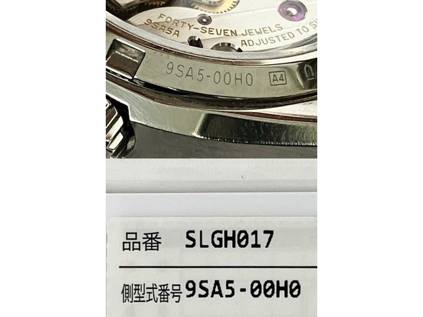 SEIKO セイコー グランドセイコー エボリューション9 白樺 SLGH017 9SA5-00H0 自動巻き 黒文字盤 デイト メンズ 腕時計 中古 Y8421848_画像9