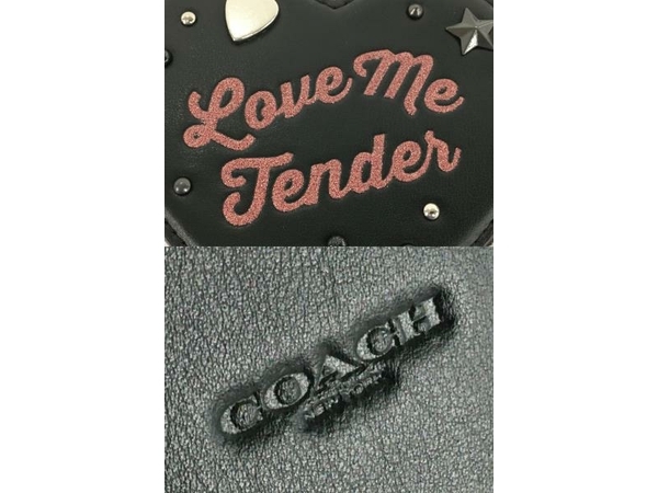 COACH コーチ LOVE ME TENDER ハート コインケース F26239 中古 良好 Y8224106_画像3