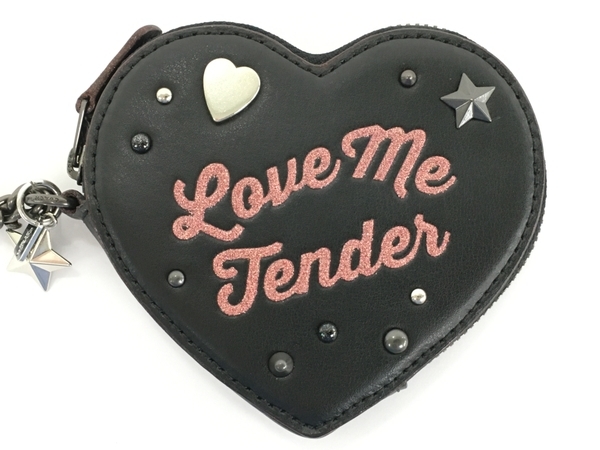 COACH コーチ LOVE ME TENDER ハート コインケース F26239 中古 良好 Y8224106_画像6