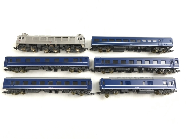 TOMIX 国鉄 EF81形302号機 電気機関車 24形25形 寝台特急客車など 6両セット Nゲージ 鉄道模型 ジャンク N8358294_画像6